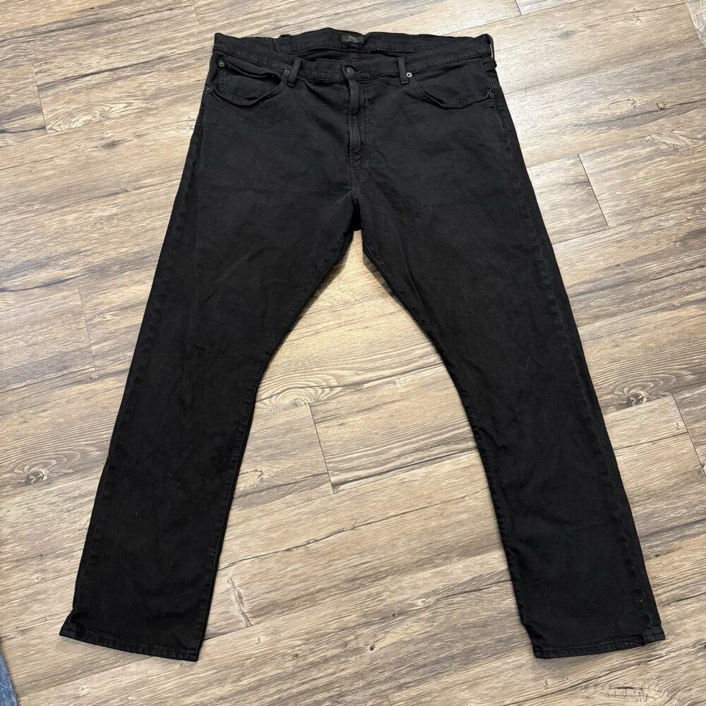 Polo Ralph Lauren Sullivan Black Stretch Jeans 42x32 Men's Denim Pants